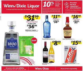 Winn Dixie weekly ad Page 1