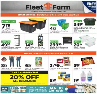 Mills Fleet Farm weekly ad (valid until 11-01)