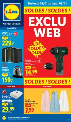 Catalogue Lidl (valable jusqu'au 8-01)