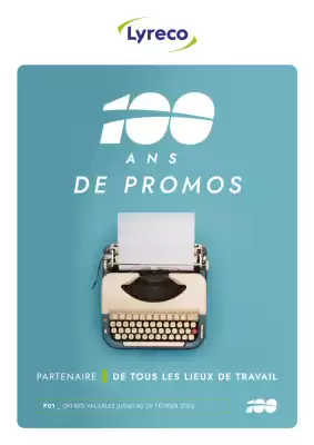 Catalogue Lyreco (valable jusqu'au 28-02)