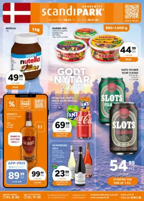 Scandinavian Park tilbudsavis (gælder indtil 29-01)