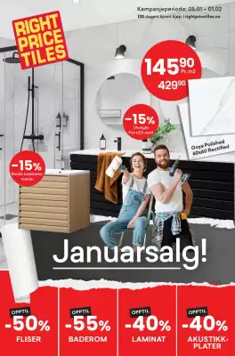 Right Price Tiles kundeavis (gyldig til 1-02)