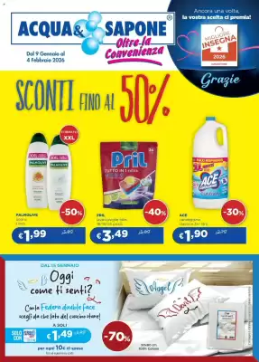 Volantino Acqua & Sapone (valido fino al 4-02)