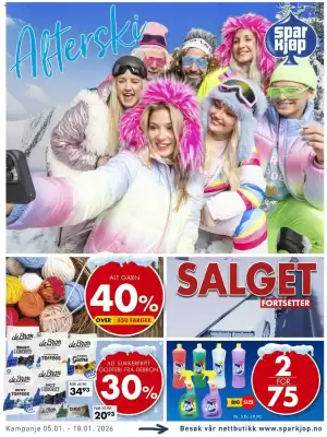 Sparkjøp kundeavis (gyldig til 18-01)