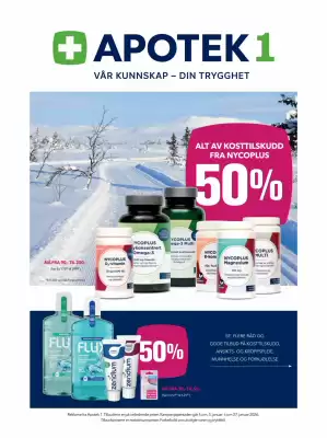 Apotek 1 kundeavis (gyldig til 28-01)