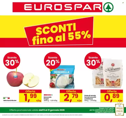 Volantino Eurospar (valido fino al 21-01)