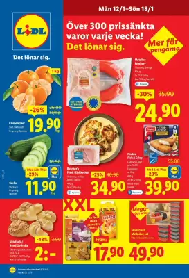Lidl reklamblad (giltig till och med 18-01)