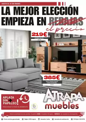 Folheto Atrapamuebles (válido até 31-01)