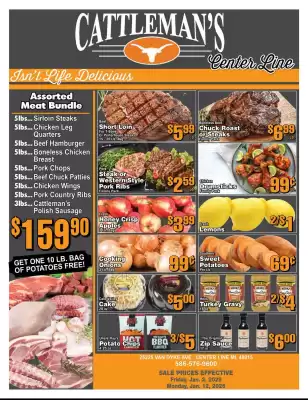 Cattleman's weekly ad (valid until 12-01)