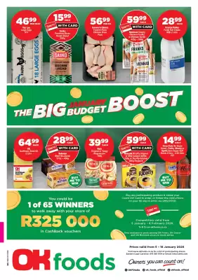 OK Foods catalogue (valid until 8-02)