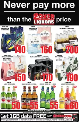 Boxer Liquors catalogue (valid until 21-01)