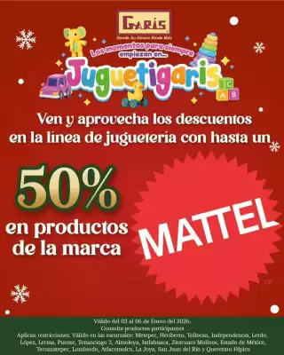 Catálogo Garis (válido hasta 6-01)