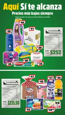 Folleto Bodega Aurrerá (válido hasta 10-01)