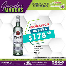 Folleto Bodegas Alianza Página 1