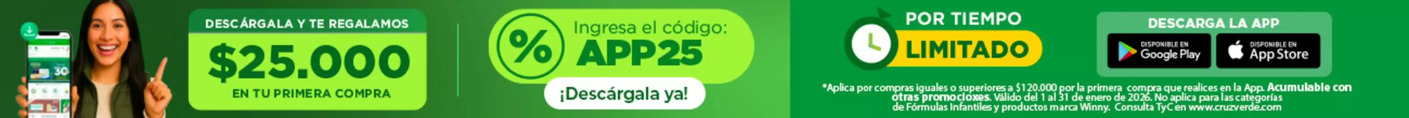 Catálogo Cruz verde (válido hasta 31-01)