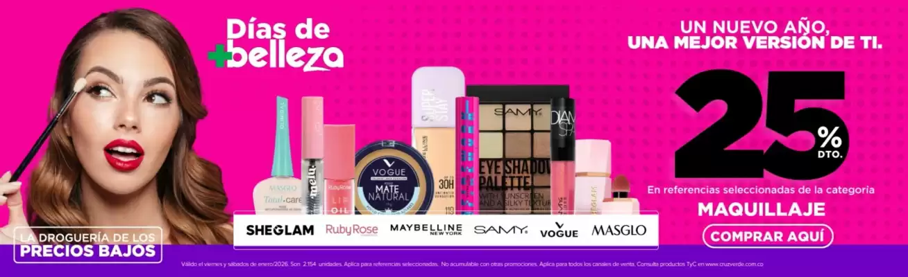 Catálogo Cruz verde (válido hasta 31-01)