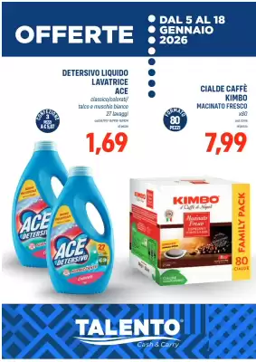Volantino Talento Professional Store (valido fino al 18-01)