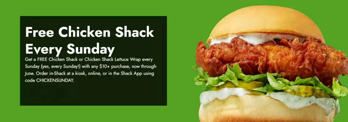 Shake Shack catalogue (valid until 28-06)