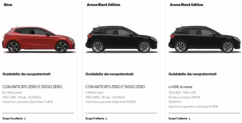 Volantino SEAT (valido fino al 31-01)