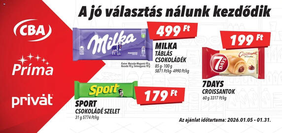 Príma akciós újság Oldal 1