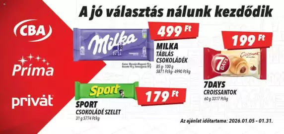 Príma akciós újság Oldal 1