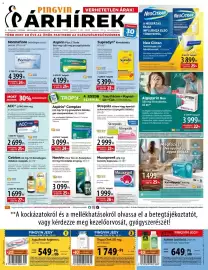 Pingvin Patika akciós újság Oldal 1