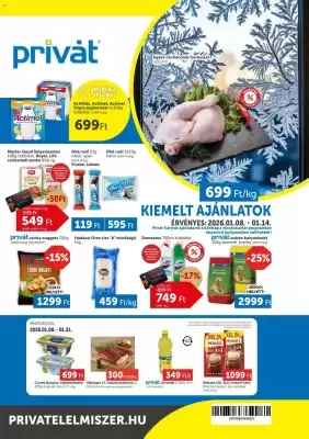 PRIVÁT akciós újság (érvényes eddig: 14-01)