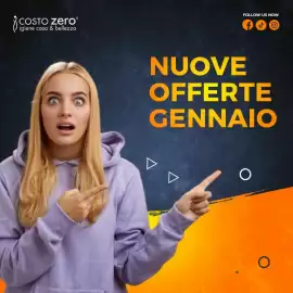 Volantino Costo Zero Pagina 1