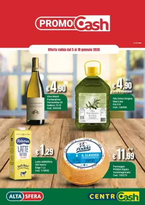 Volantino Centro Cash (valido fino al 18-01)