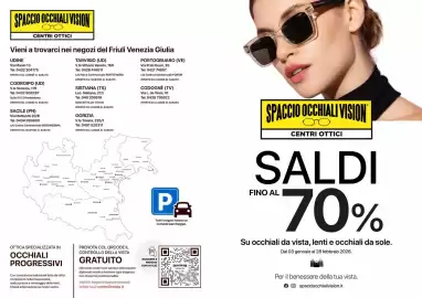 Volantino Spaccio Occhiali Vision Pagina 1