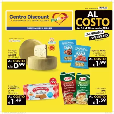 Volantino Centro Discount (valido fino al 28-01)