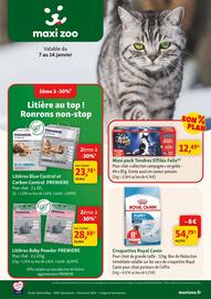 Catalogue Maxi Zoo semaine 2 page 1