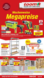 Toom Baumarkt Prospekt woche 2 Seite 1