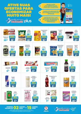 Catálogo Supermercados Jau Serve (válido até 15-01)