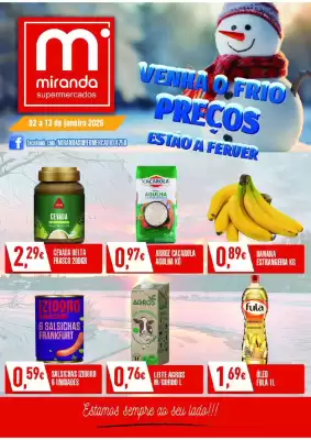 Folheto Miranda Supermercados (válido até 13-01)