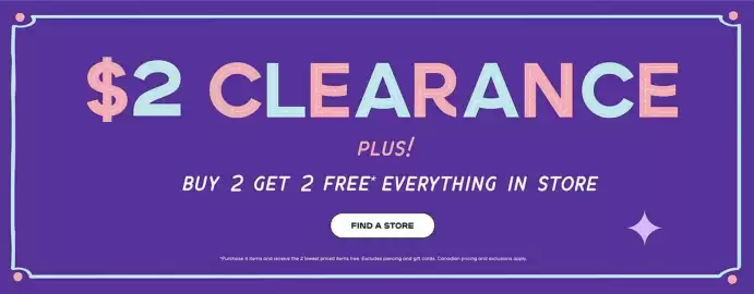 Catalogue Claire's page 1