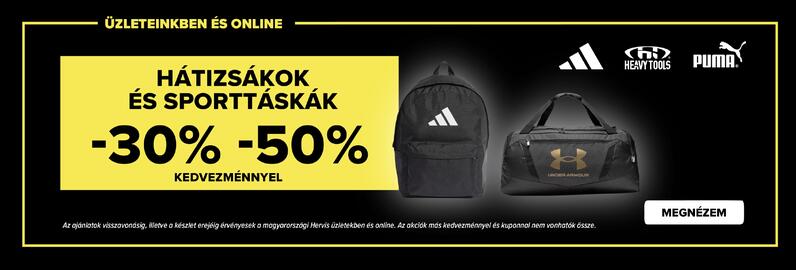 Hervis akciós újság Oldal 1