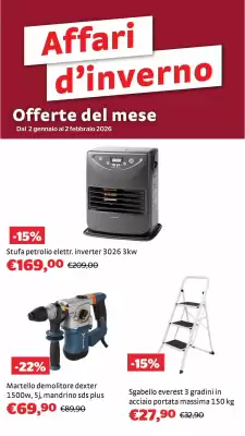 Volantino Bricocenter (valido fino al 2-02)