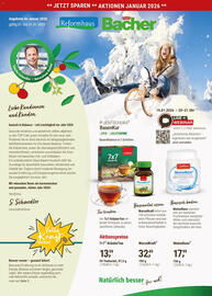 Reformhaus Bacher Prospekt Seite 1