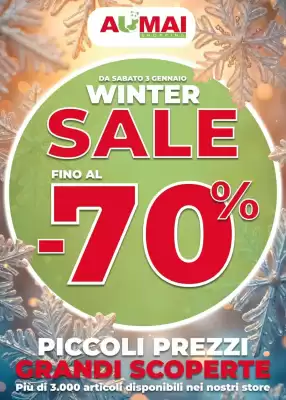 Volantino Aumai Market (valido fino al 31-01)