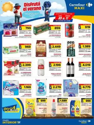 Folleto Carrefour Maxi (válido hasta 11-01)