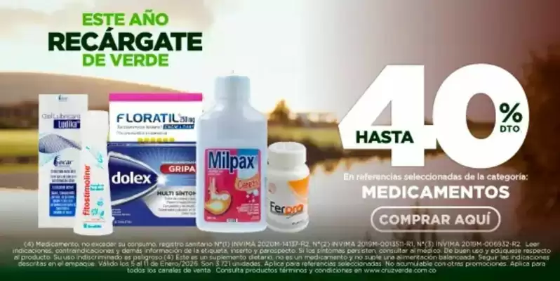 Catálogo Cruz verde (válido hasta 11-01)