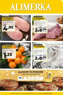 Folleto Alimerka (válido hasta el 11-01)