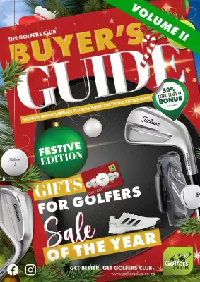 The Golfers Club catalogue (valid until 11-01)