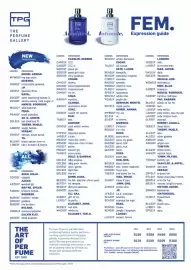 The Perfume Gallery catalogue Page 1