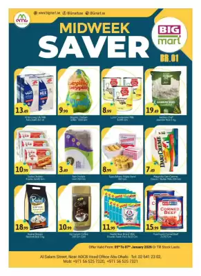 Bigmart leaflet (valid until 7-01)