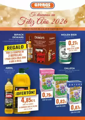 Folleto Arenas CashDiplo (válido hasta el 28-01)