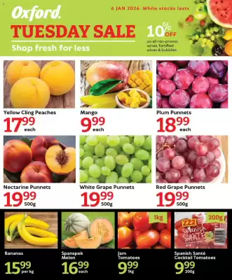 Oxford Freshmarket catalogue (valid until 6-01)
