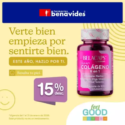 Catálogo Farmacias Benavides (válido hasta 31-01)