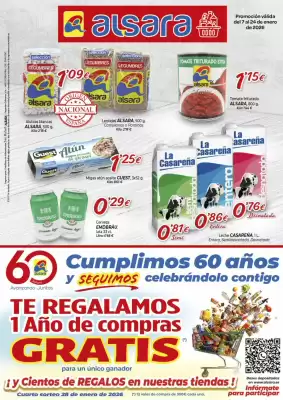 Folleto Alsara Supermercados (válido hasta el 24-01)